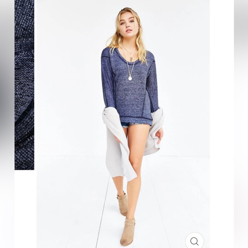 Urban Outfitters Ecote Navy Blue Sweater